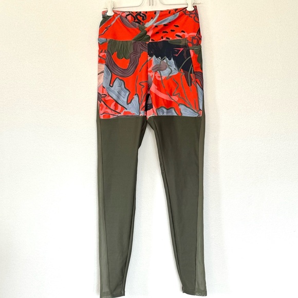 Gymshark X Nikki Blackketter Dynamic V-cut Sculpt Waistband Mesh Leggings Sz M - Picture 3 of 14